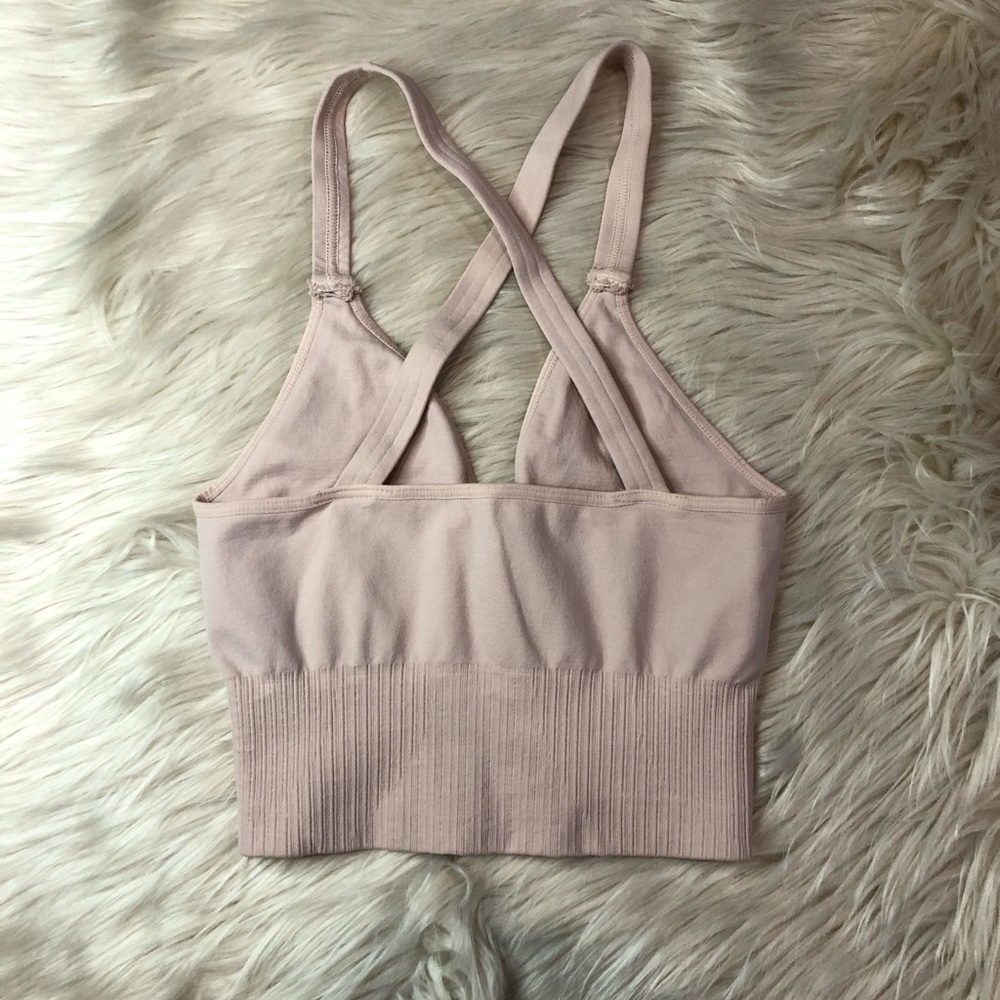 Free People Pink Crop Top - Picture 5 of 9